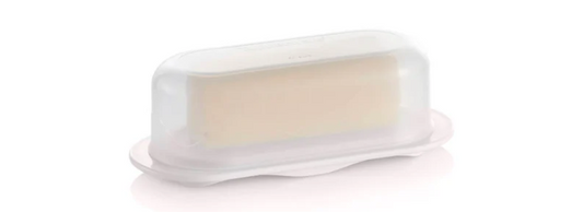 Tupperware® Impressions Small Butter Dish (Cotton)